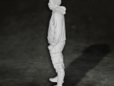Michael B Jorda Action Figures Custom 3D Print Model 3D प्रिंट मॉडल