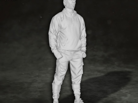 Michael B Jorda Action Figures Custom 3D Print Model 3D प्रिंट मॉडल