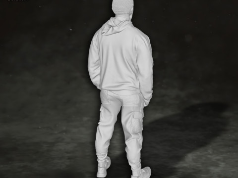 Michael B Jorda Action Figures Custom 3D Print Model 3D प्रिंट मॉडल