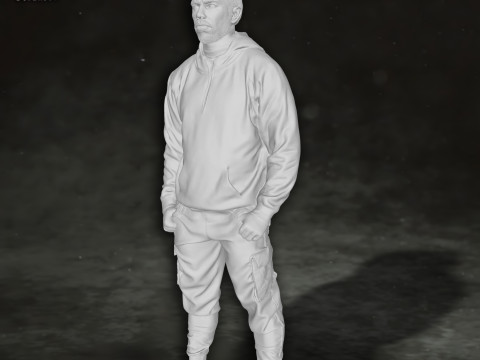 Michael B Jorda Action Figures Custom 3D Print Model 3D प्रिंट मॉडल