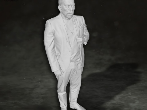 Danny Trejo Action Figures Custom 3D Print Model 3D प्रिंट मॉडल