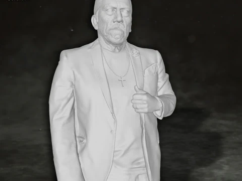 Danny Trejo Action Figures Custom 3D Print Model 3D Print Model
