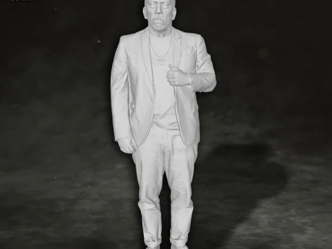 Danny Trejo Action Figures Custom 3D Print Model 3D Print Model