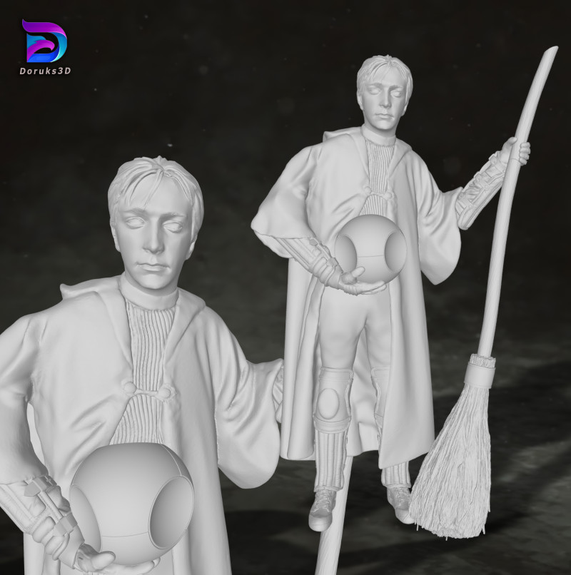 Fred and George Weasley Harry potter Action Figure 3D Print Model Modelo de impresión 3D .c4d .max .obj .3ds .fbx .stl .blend