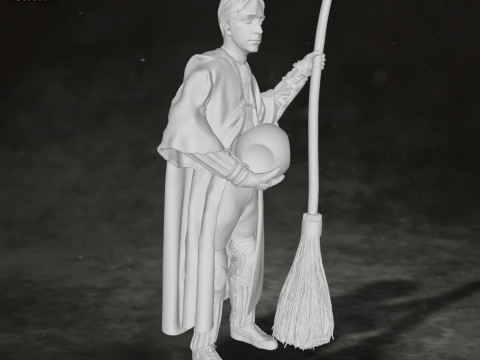 Fred and George Weasley Harry potter Action Figure 3D Print Model Modelo de impresión 3D