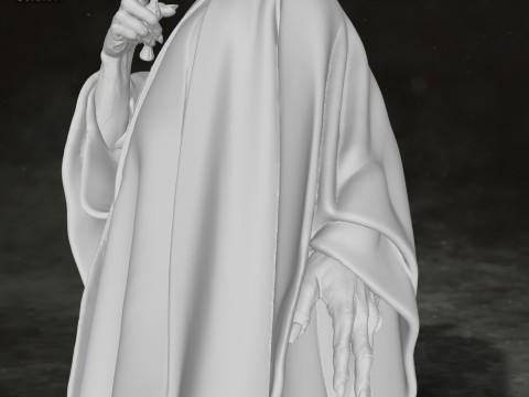 Lord Voldemort Harry Potter Action Figures Custom 3D Print Model 3D print model 3D प्रिंट मॉडल