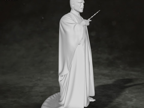 Lord Voldemort Harry Potter Action Figures Custom 3D Print Model 3D print model 3D प्रिंट मॉडल
