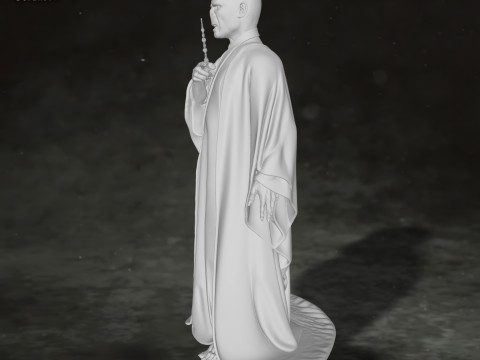 Lord Voldemort Harry Potter Action Figures Custom 3D Print Model 3D print model 3D प्रिंट मॉडल