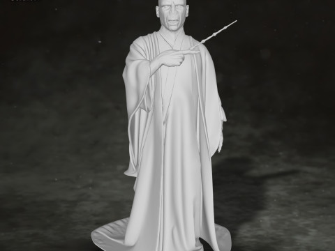 Lord Voldemort Harry Potter Action Figures Custom 3D Print Model 3D print model 3D प्रिंट मॉडल