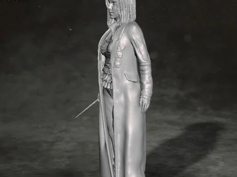 Nymphadora Tonks Harry Potter Action Figures Custom 3D Print Model 3D Print Model