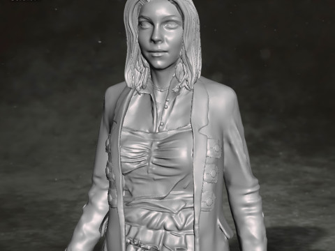 Nymphadora Tonks Harry Potter Action Figures Custom 3D Print Model 3D Baskı Modeli