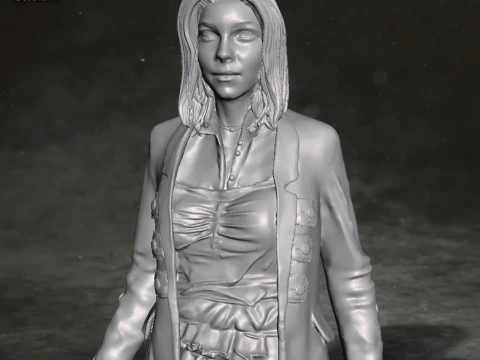 Nymphadora Tonks Harry Potter Action Figures Custom 3D Print Model 3D Print Model