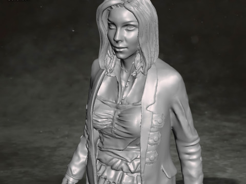Nymphadora Tonks Harry Potter Action Figures Custom 3D Print Model 3D Baskı Modeli