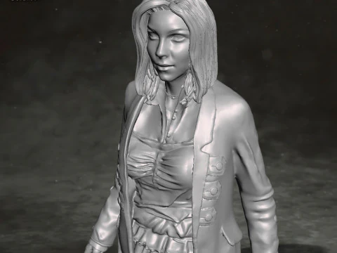 Nymphadora Tonks Harry Potter Action Figures Custom 3D Print Model 3D Print Model
