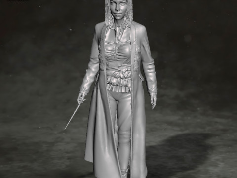 Nymphadora Tonks Harry Potter Action Figures Custom 3D Print Model 3D Baskı Modeli