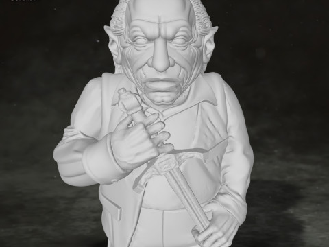 Griphook Harry Potter Action Figures Custom 3D Print Model 3D Принт Модель