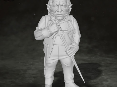 Griphook Harry Potter Action Figures Custom 3D Print Model 3D Принт Модель