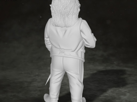 Griphook Harry Potter Action Figures Custom 3D Print Model 3D Принт Модель