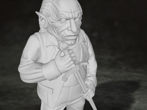 Griphook Harry Potter Action Figures Custom 3D Print Model 3D Принт Модель