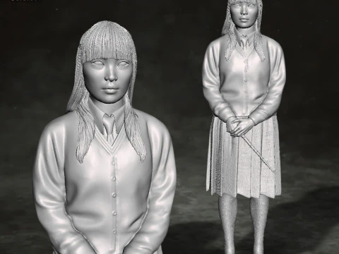 Cho Chang Harry Potter Figurines d'action Mod&egrave;le d'impression 3D personnalis&eacute; Modèles 3D en vedette