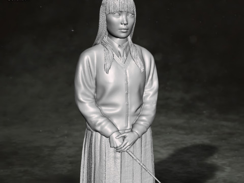 Cho Chang Harry Potter Action Figures Custom 3D Print Model Model do druku 3D