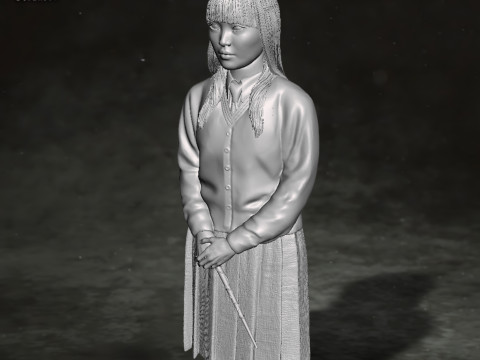 Cho Chang Harry Potter Action Figures Custom 3D Print Model Model do druku 3D