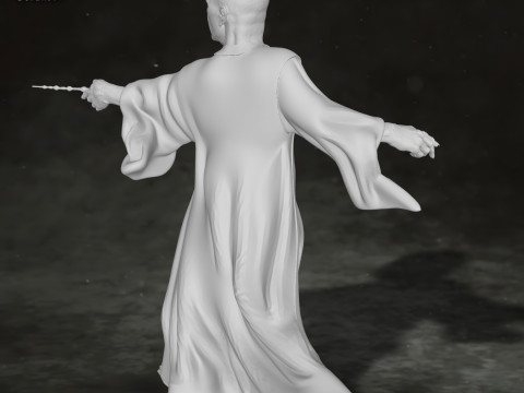 Lord Voldemort Harry Potter Action Figures Custom Action 3D Принт Модель