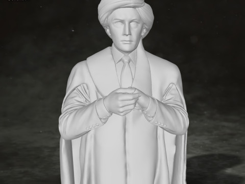 Quirinus Quirrell Harry Potter Action Figures Custom Action 3D print model Modèles 3D en vedette