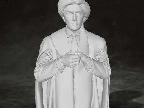 Quirinus Quirrell Harry Potter Action Figures Custom Action 3D print model 3D Print Model