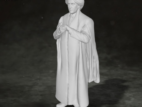 Quirinus Quirrell Harry Potter Action Figures Custom Action 3D print model Modèles 3D en vedette