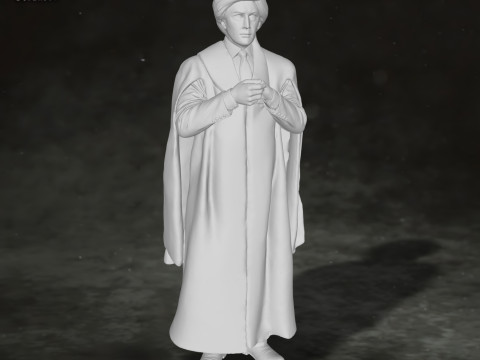 Quirinus Quirrell Harry Potter Action Figures Custom Action 3D print model Modèles 3D en vedette