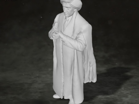 Quirinus Quirrell Harry Potter Action Figures Custom Action 3D print model Modèles 3D en vedette