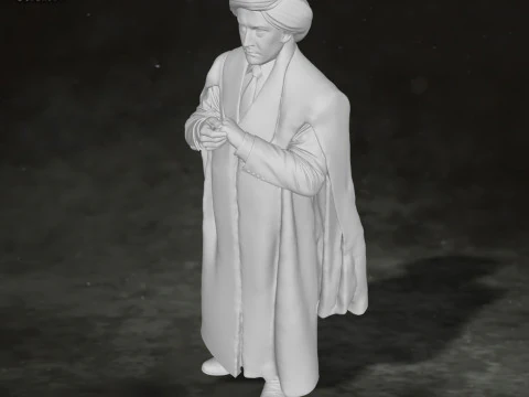 Quirinus Quirrell Harry Potter Action Figures Custom Action 3D print model 3D Print Model