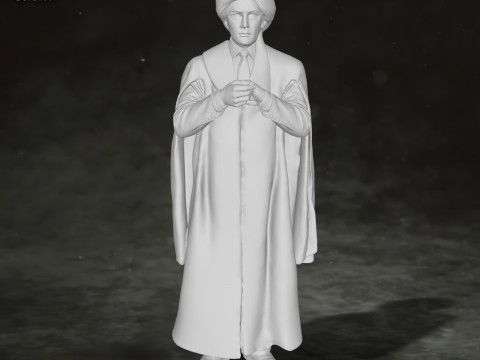 Quirinus Quirrell Harry Potter Action Figures Custom Action 3D print model Modèles 3D en vedette