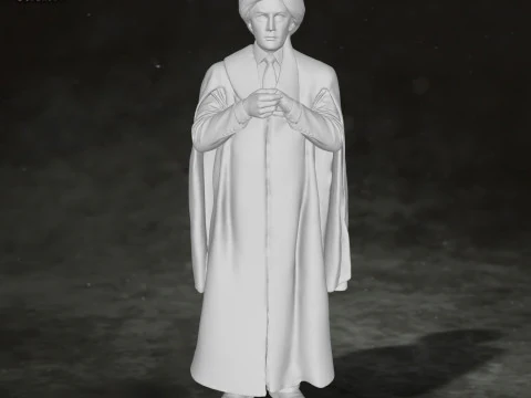 Quirinus Quirrell Harry Potter Action Figures Custom Action 3D print model 3D Print Model