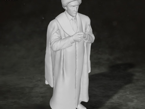 Quirinus Quirrell Harry Potter Action Figures Custom Action 3D print model Modèles 3D en vedette