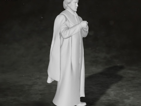 Quirinus Quirrell Harry Potter Action Figures Custom Action 3D print model Modèles 3D en vedette