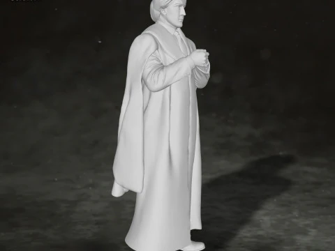 Quirinus Quirrell Harry Potter Action Figures Custom Action 3D print model 3D Print Model