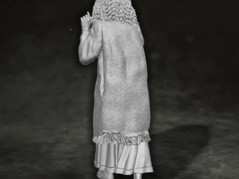 Sybill Trelawney Harry Potter Action Figures Custom Action 3D print model 3D Print Model