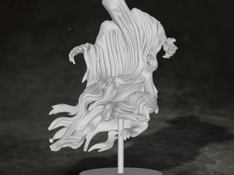 Dementor Harry Potter Action Figures Custom Action 3D print model 3D 프린트 모델