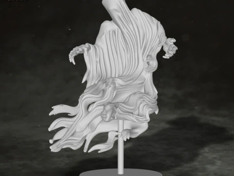Dementor Harry Potter Action Figures Custom Action 3D print model 3D Print Model