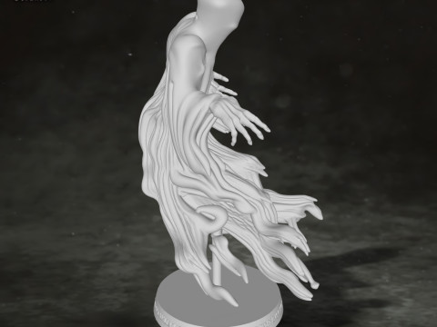 Dementor Harry Potter Action Figures Custom Action 3D print model Modelo de Impressão 3D