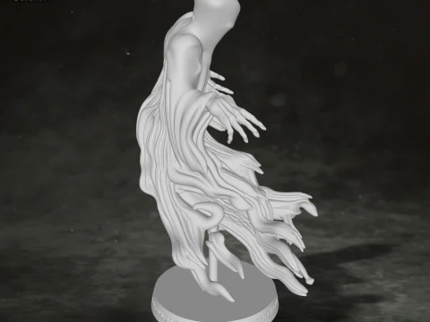 Dementor Harry Potter Action Figures Custom Action 3D print model 3D Print Model