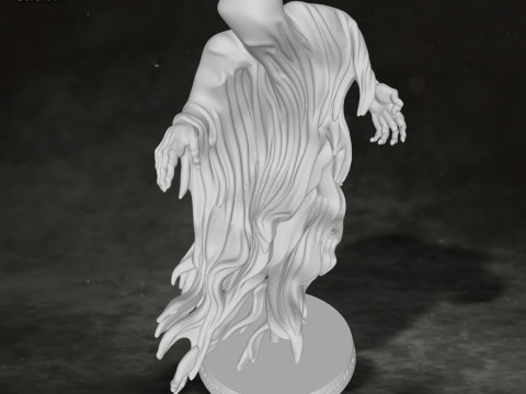 Dementor Harry Potter Action Figures Custom Action 3D print model Modelo de Impressão 3D