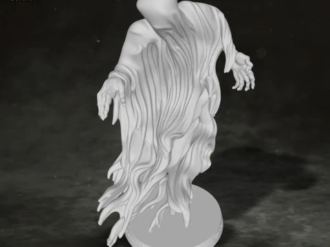 Dementor Harry Potter Action Figures Custom Action 3D print model 3D Print Model