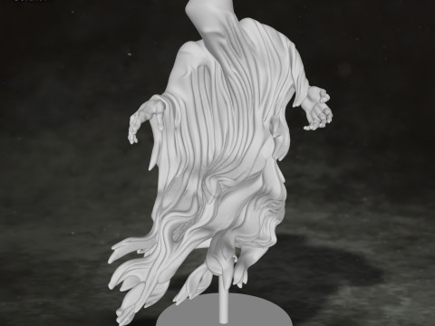 Dementor Harry Potter Action Figures Custom Action 3D print model Modelo de Impressão 3D