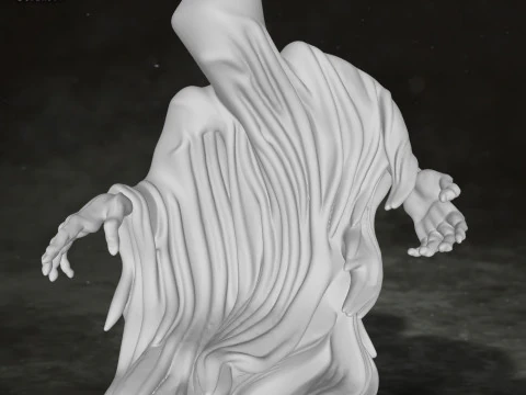 Dementor Harry Potter Action Figures Custom Action 3D print model 3D Print Model