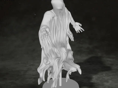 Dementor Harry Potter Action Figures Custom Action 3D print model 3D Print Model
