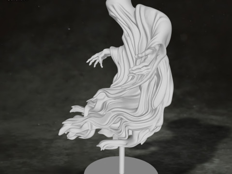 Dementor Harry Potter Action Figures Custom Action 3D print model Modelo de Impressão 3D