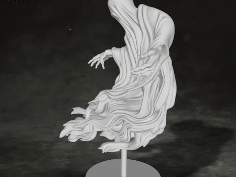 Dementor Harry Potter Action Figures Custom Action 3D print model 3D Print Model